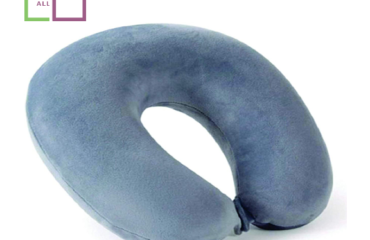 Fiber-Filled Travel Pillow